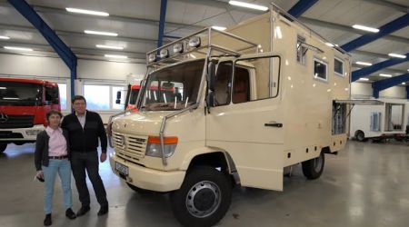 Image - Wohnmobil statt Altersheim: Roman und Elisabeth und das 4x4 Wohnmobil MB Vario 816D auf Expedition.