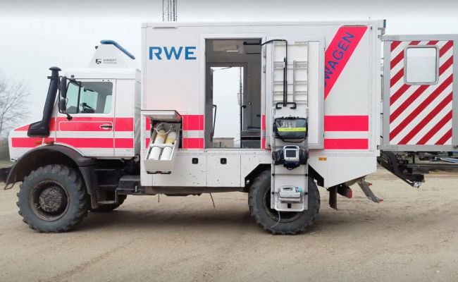 Image - Emmert baut UNIMOG für RWE Hambach und RWE Garzweiler - Beitrag des Rettungsmagazins
